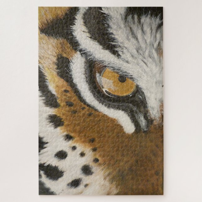 Puzzle Oeil tigre (Vertical)