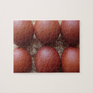 Puzzle - oeufs de poulet de Marans