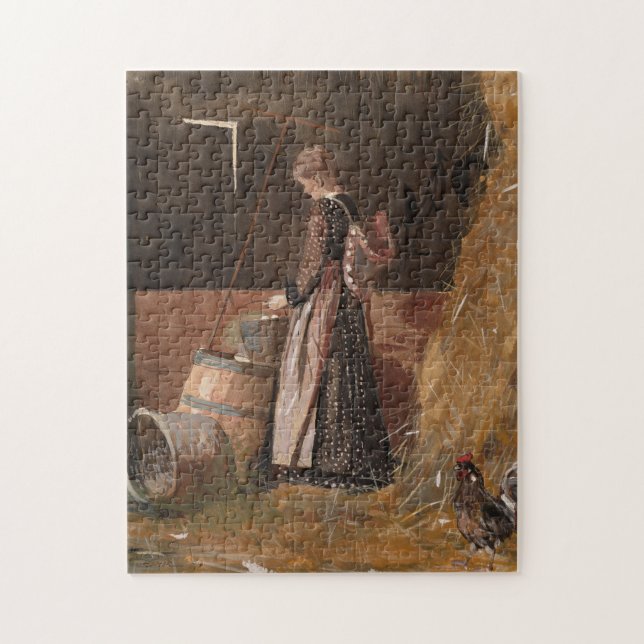 Puzzle Oeufs frais | Winslow Homer (Vertical)