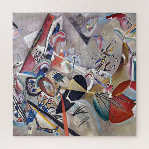 Puzzle OEuvre Abstraite moderne de Grey Kandinsky
