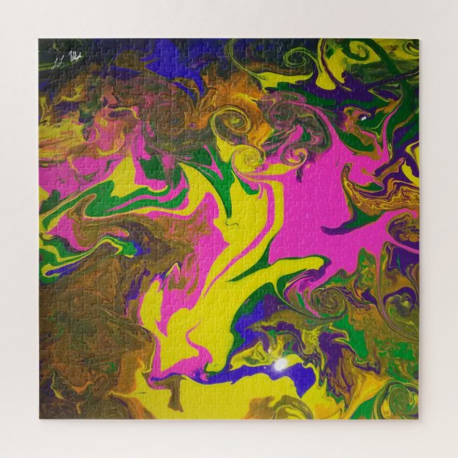 Puzzle Œuvre d'art abstrait (Vertical)