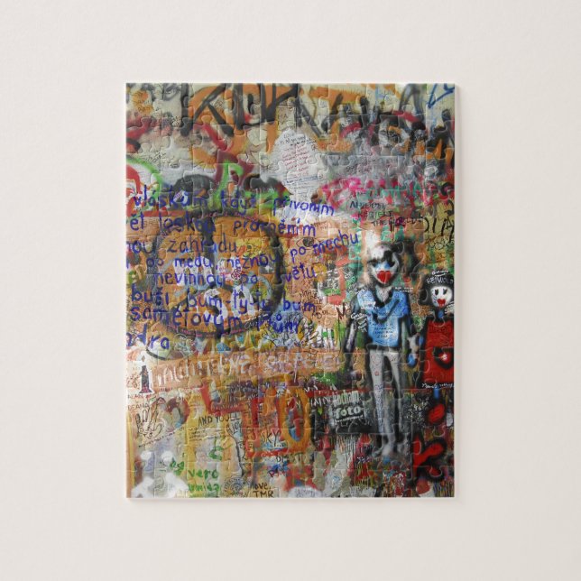 Puzzle Œuvre d'art de graffiti de rue (Vertical)