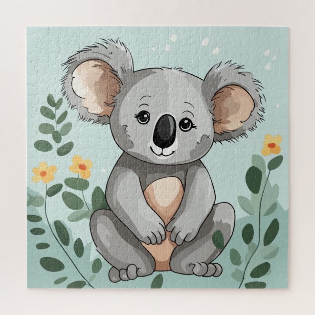 Puzzle œuvre d'art de koala (Vertical)