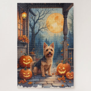 Puzzle Œuvre d'art de porche d'Halloween confortable de T