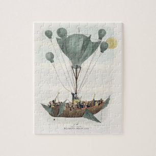 Puzzle Œuvre d'art représentant un ballon dirigeable anti