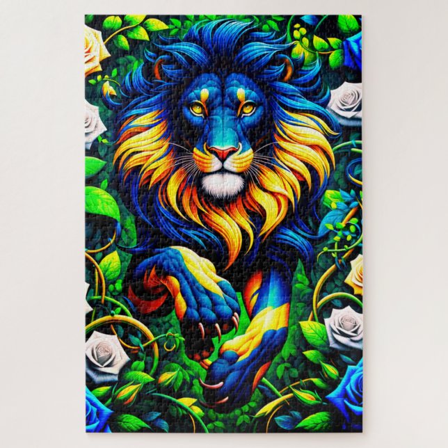 Puzzle OEuvre de Lion (Vertical)