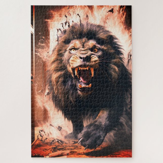 Puzzle OEuvre de Lion (Vertical)