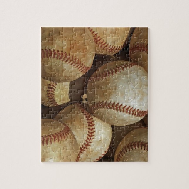 Puzzle Oeuvre tendance de baseball (Vertical)
