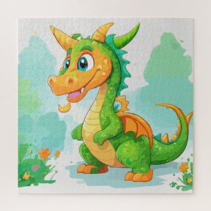 Puzzle OEuvre verte Dragon