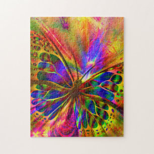 Puzzle Oh, non ! Le Papillon est piégé ! ! Attends. . .dé