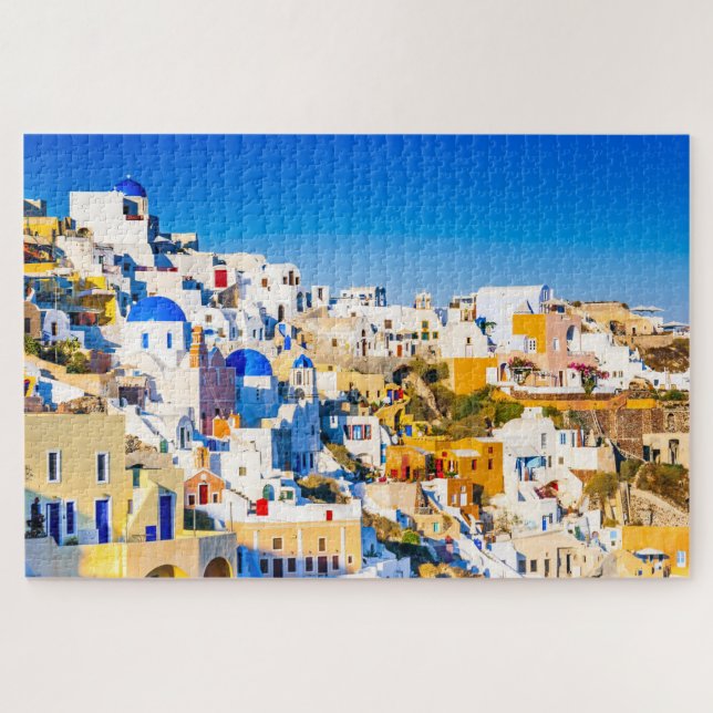 Puzzle Oia Santorini Greece (Horizontal)