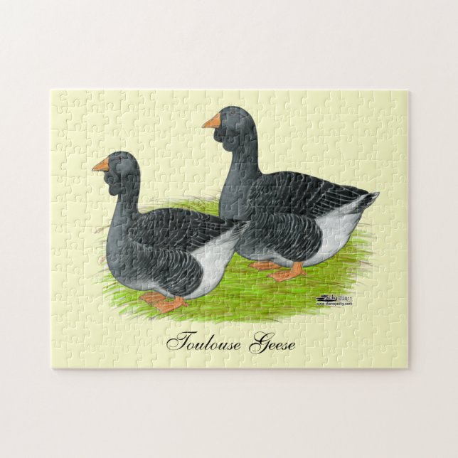 Puzzle Oie de Toulouse Dewlap (Horizontal)