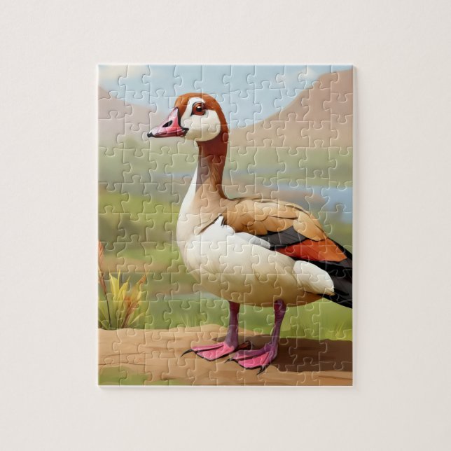 Puzzle Oie égyptienne par eau (Vertical)