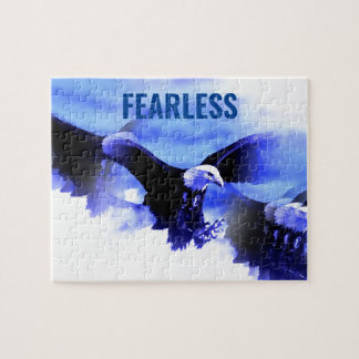 Puzzle Oigle sans peur Motivational Courage Artwork