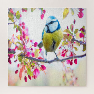 Puzzle Oiseau bleu printemps