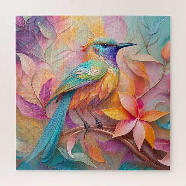Puzzle Oiseau Chanson Violet Gorge Fantastique (Vertical)