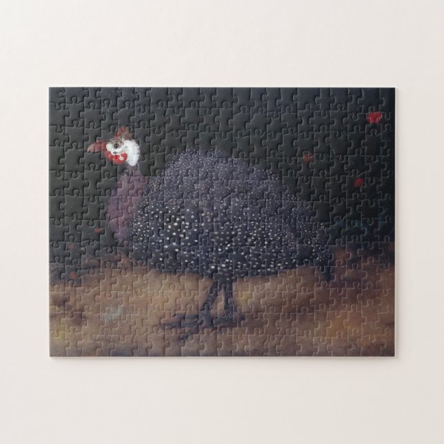Puzzle Oiseau de Guineafowl moucheté (par Jan Mankes) (Horizontal)