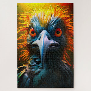 Puzzle Oiseau drôle