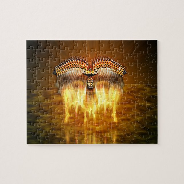 Puzzle Oiseau en vol (Horizontal)