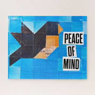 Puzzle Oiseau en vol ciel bleu apaisant Paix d'esprit