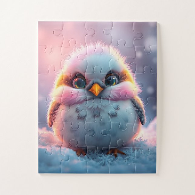 Puzzle Oiseau mignon (Vertical)