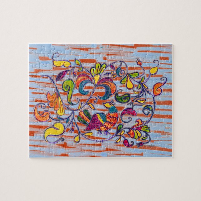 Puzzle Oiseau nordique (Horizontal)