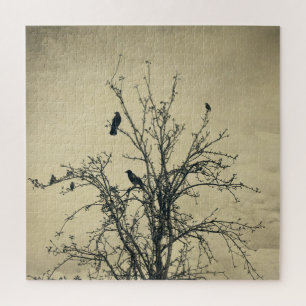 Puzzle Oiseaux dans l'arbre -
