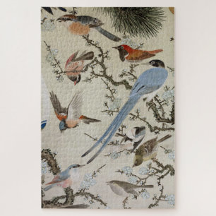 Puzzle Oiseaux (détail), Nakazumi Doun