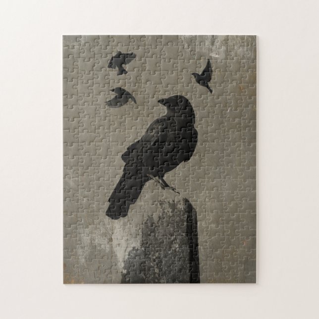 Puzzle Oiseaux gothiques (Vertical)