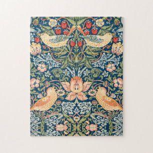 Puzzle Oiseaux mignons, Thief fraise Art Vintage