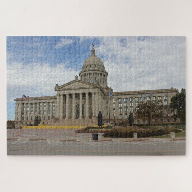 Puzzle Oklahoma State Capitol Building Oklahoma City (Horizontal)