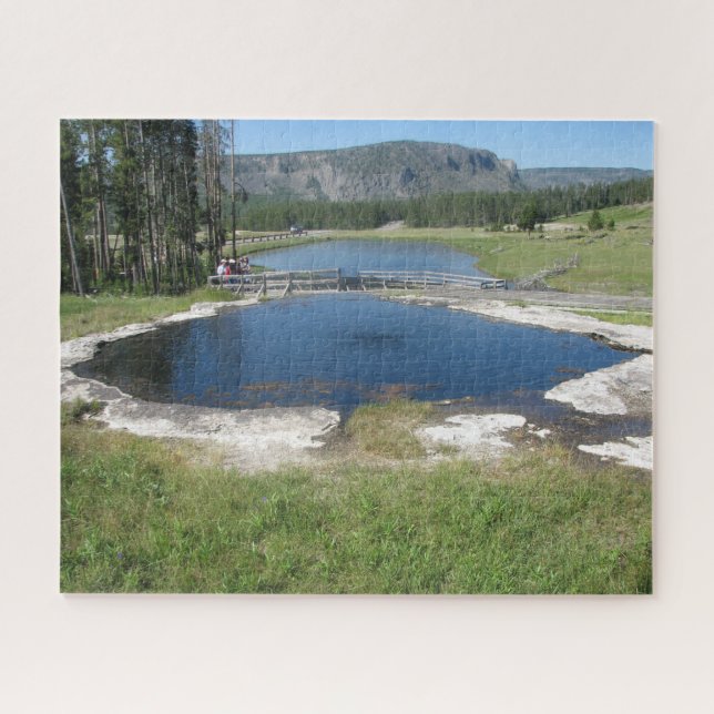 Puzzle Old Faithful Parc national de Yellowstone. (Horizontal)