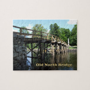 Puzzle Old North Bridge - Concord révolutionnaire de guer