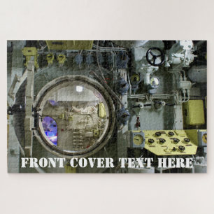 Puzzle old retro submarine