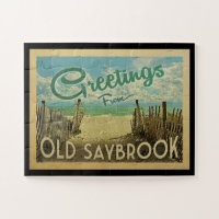 Old Saybrook Beach Vintage voyage