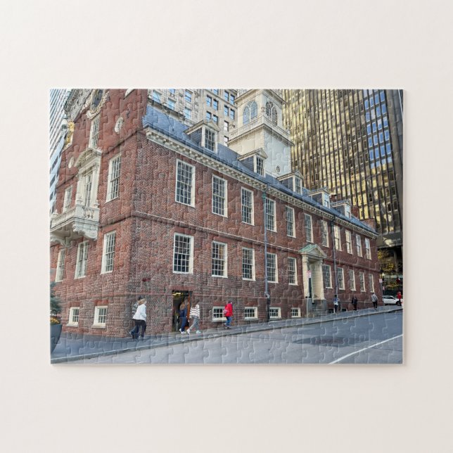 Puzzle Old State House à Boston Massachusetts (Horizontal)