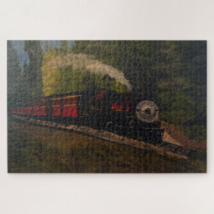 Puzzle Old Steam Engine, Original par Gary Poling