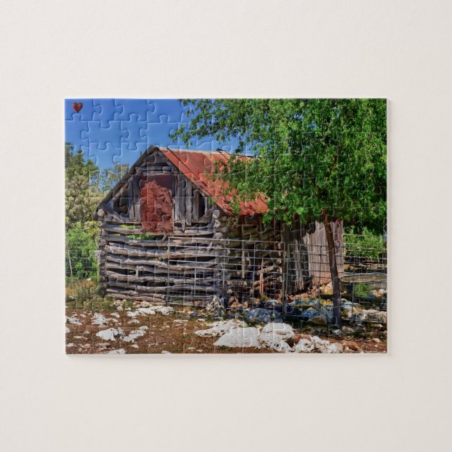 Puzzle Old Texas Barn (Horizontal)