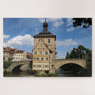 Puzzle Old Town Hall Bridge, Bamberg, Germany