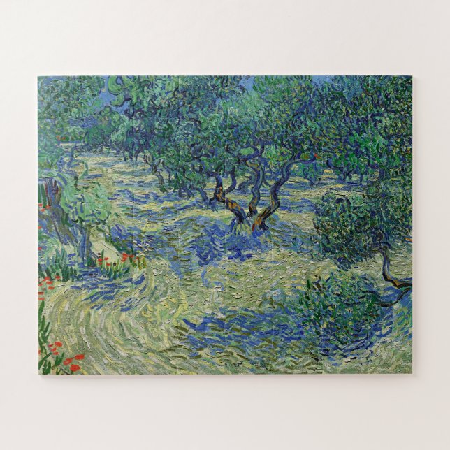 Puzzle Olive Orchard, Vincent van Gogh (Horizontal)