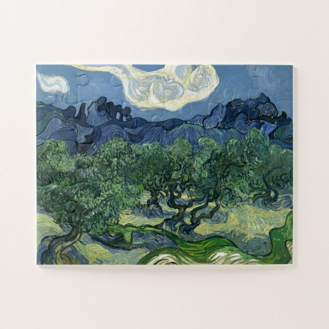 Puzzle Olive Trees par Van Gogh Peinture Art (Horizontal)