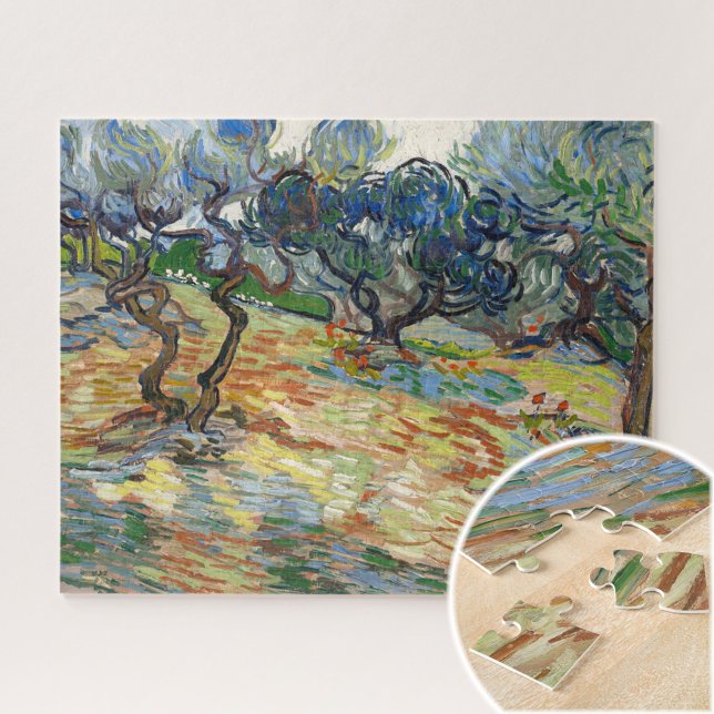 Puzzle Olive Trees par Vincent Van Gogh (Créateur téléchargé)