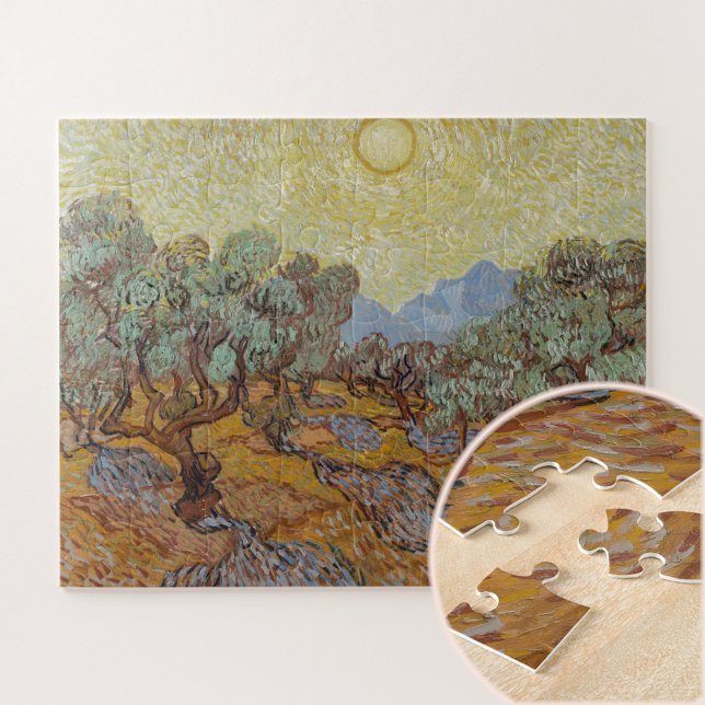Puzzle Olive Trees, Vincent van Gogh (Créateur téléchargé)