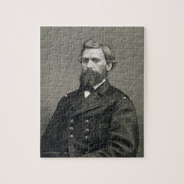 Puzzle Oliver Otis Howard (1830-1909), gravé par Robert (Vertical)