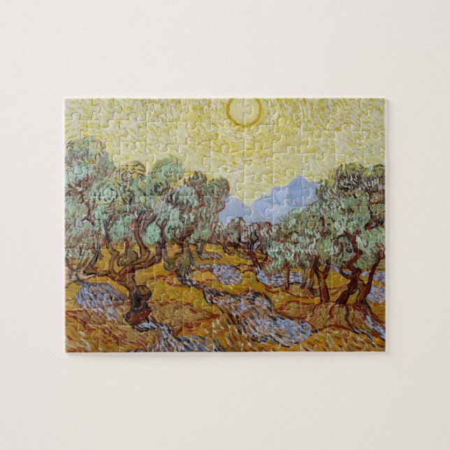 Puzzle Oliviers de Vincent van Gogh |, 1889 (Horizontal)