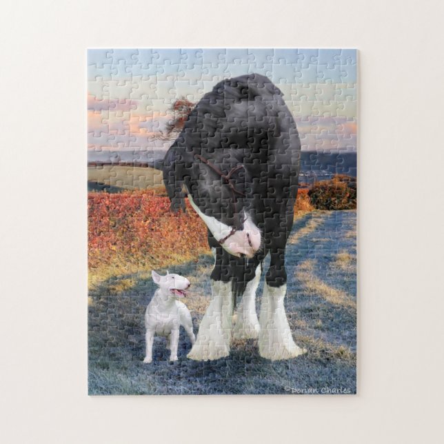 Puzzle "Ollie & Blackbird" (Vertical)