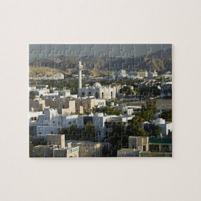 Puzzle Oman, Mascate, Qurm. Bâtiments de la zone de Qurm  (Horizontal)