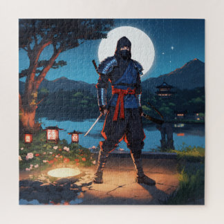 Puzzle Ombre du Shinobi : Quête du ninja sous la lune de 