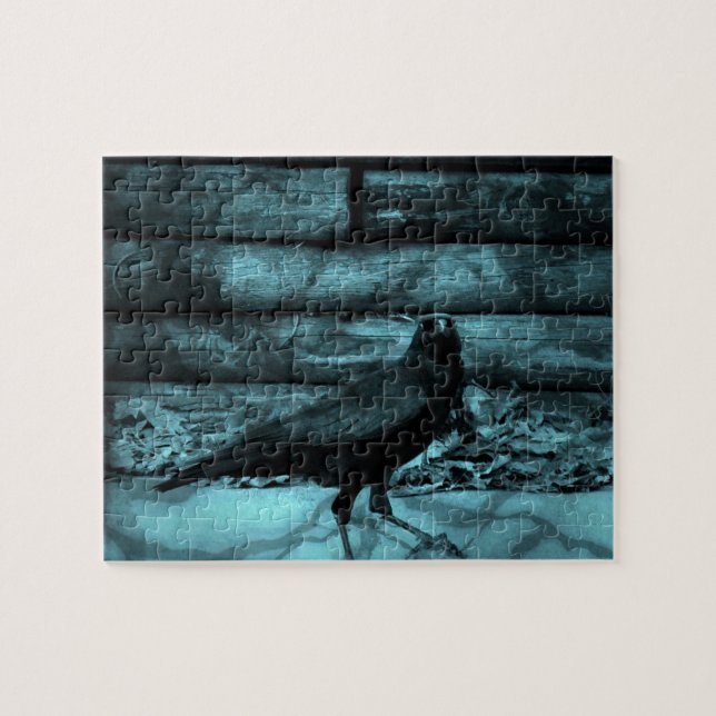 Puzzle Ombres du Corbeau bleu (Horizontal)