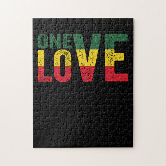 Puzzle One Love Jamaican Rasta (Vertical)